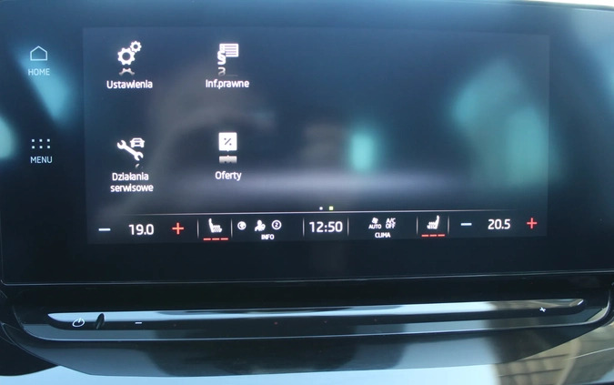 Skoda Octavia cena 112900 przebieg: 61355, rok produkcji 2021 z Żory małe 704